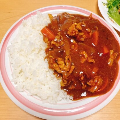 美味しかったです。カレーの隠し味、久しぶりでした。これからは色々試してみようと思います(^^)